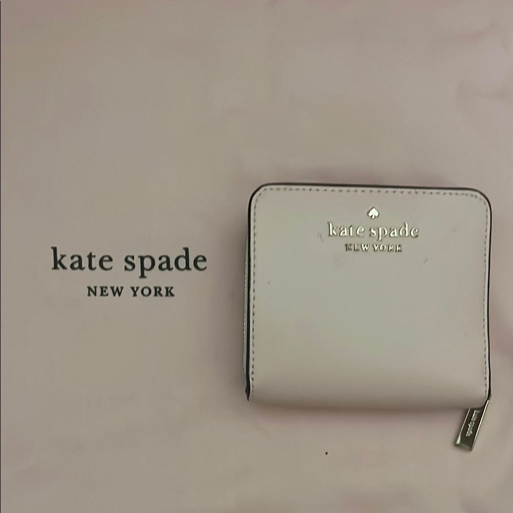 Kate Spade Ivory Compact Wallet